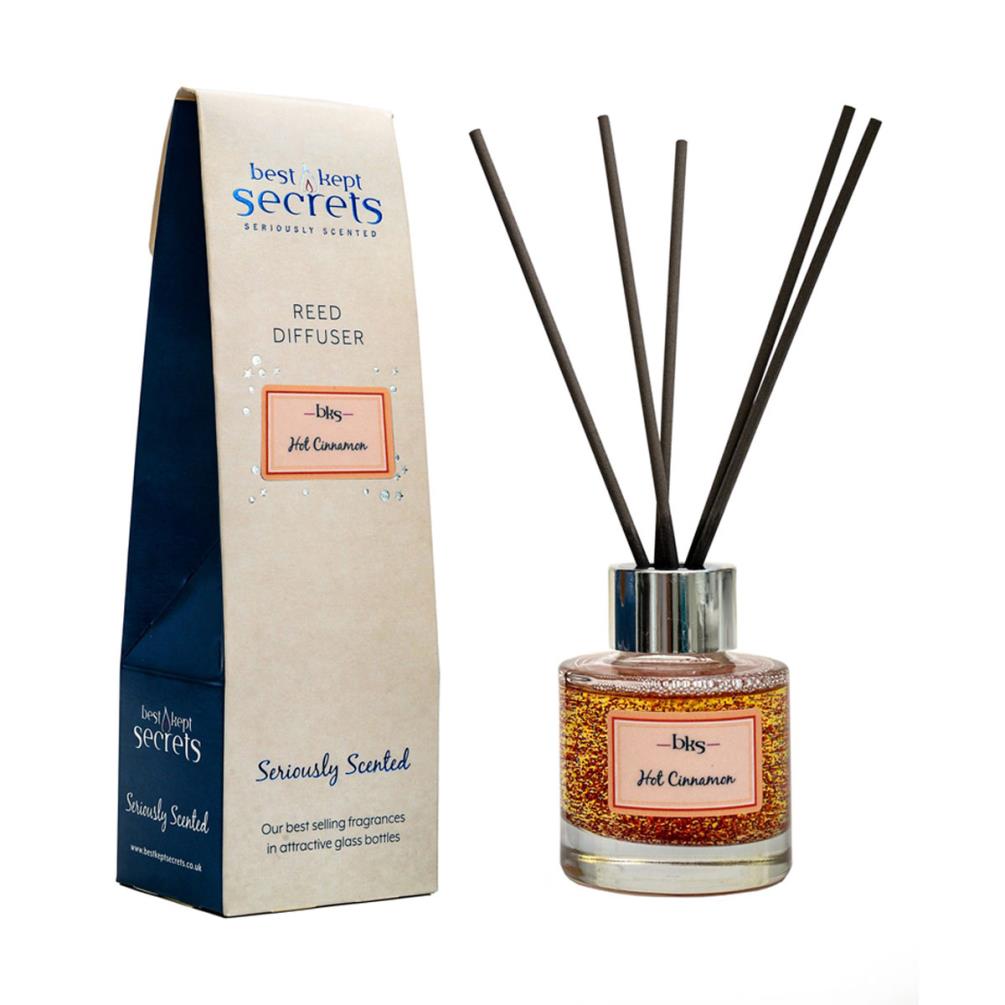 Best Kept Secrets Hot Cinnamon Sparkly Reed Diffuser - 50ml £8.99